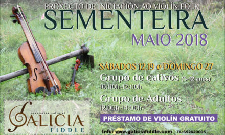 Sementeira, proyecto de iniciación al violín folk en Galicia